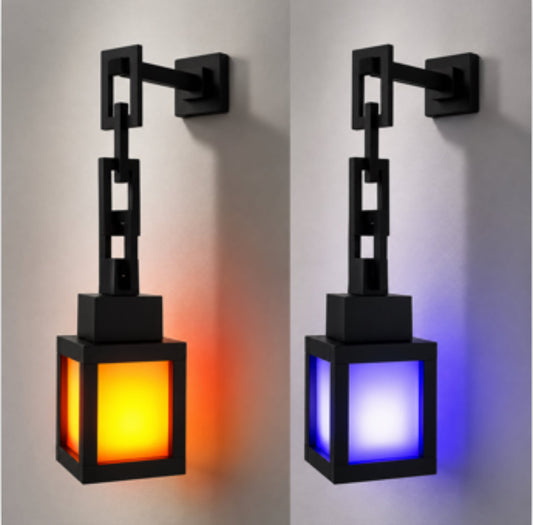 QuestGlow 16-Color Pixel Wall Lantern