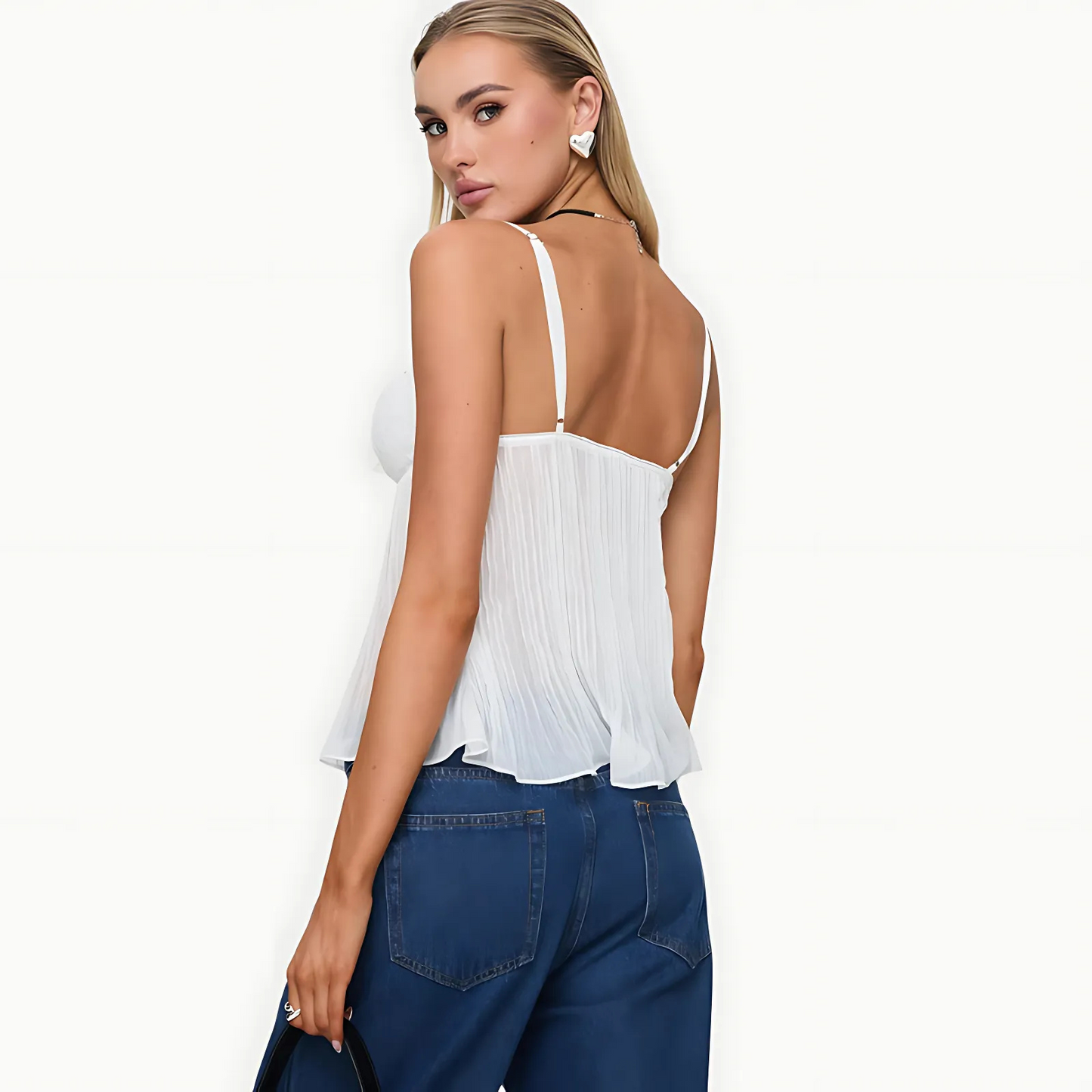 Lulu Pleat Top