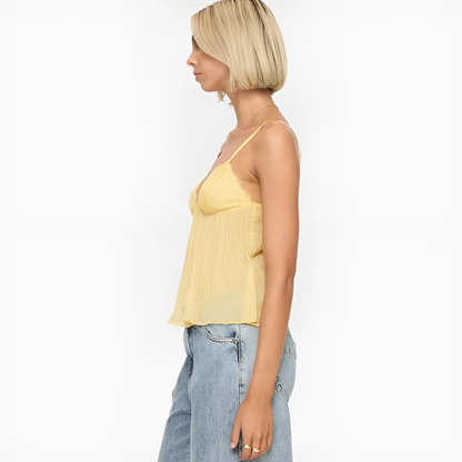 Lulu Pleat Top