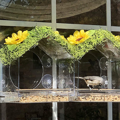 BirdTV™ Window Bird Feeder