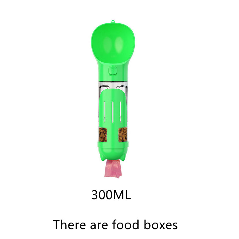 Paw Hydration: 4 in 1 Portable Multifunctional Pet Water Bottle