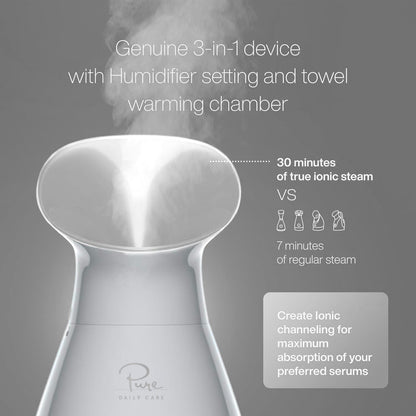 NanoSteamer 3-in-1 Ionic Facial Steamer