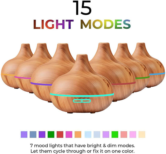 Ultimate Aromatherapy Diffuser with 10 Essential Oils Set