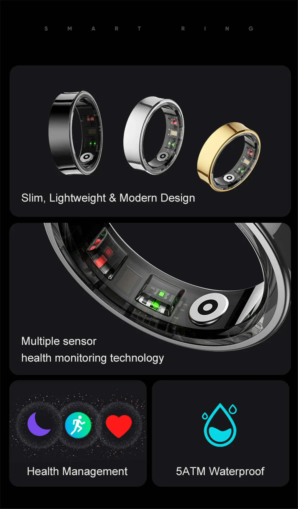 StealthTrack™ Smart Ring