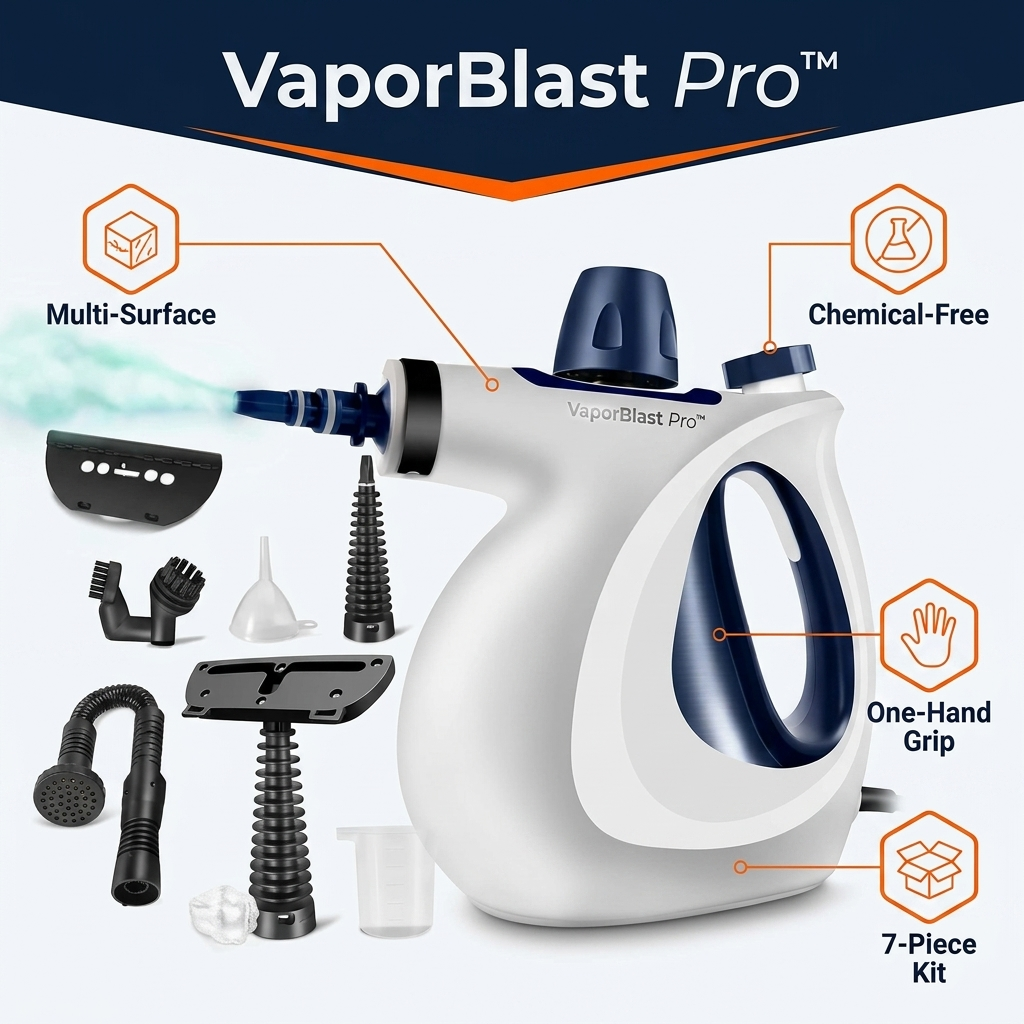 VaporBlast Pro™ Steam Cleaner