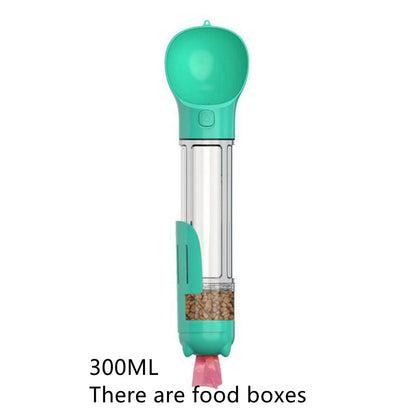 Paw Hydration: 4 in 1 Portable Multifunctional Pet Water Bottle